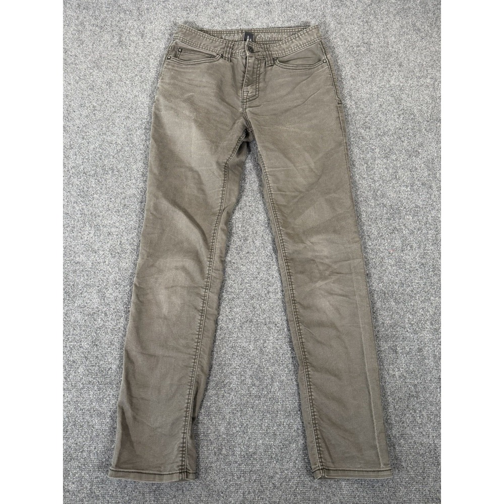 Prana Pants Mens 28x30 Gray Bridger Jeans Slim Fit Canvas Outdoors Hiking